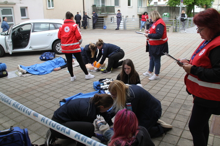 29. regijsko preverjanje usposobljenosti ekip prve pomoči Rdečega križa in Civilne zaščite v dolenjski regij (45)